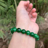 Natural Burma Jade Bracelet for Women Myanmar Jadeite Green Real