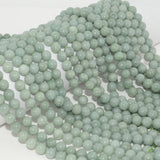 Natural Burma Jadeite Loose Round Beads 8.2mm