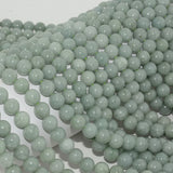Natural Burma Jadeite Loose Round Beads 8.2mm