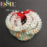 Burma Jadeite Red Lucy Bracelet for Women Bangle Jade Jewelry