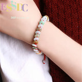 Burma Jadeite Red Lucy Bracelet for Women Bangle Jade Jewelry