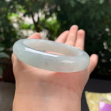 Burmese Jadeite Light Purple Bracelet Princess Jewelry Gift for Girlfriend