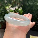 Burmese Jadeite Light Purple Bracelet Princess Jewelry Gift for Girlfriend