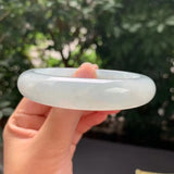 Burmese Jadeite Light Purple Bracelet Princess Jewelry Gift for Girlfriend