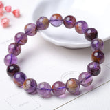 Natural Cacoxenite Amethyst Bracelet Gemstone Diy Jewelry Women Gift