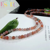 Natural Candy Three Circle Buddha Beads Bracelet Collar Chain