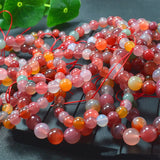 Yanyuan Agate Round Bead Bracelet Women's Jewelry
