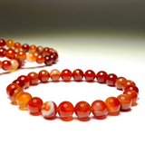 Natural Carnelian 8mm Round Bracelet Healing Beads