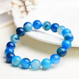 Natural Carnelian 8mm Round Bracelet Healing Beads