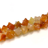 Carnelian Beads 15'' Irregular Stars DIY Agate Stone Loose Beads