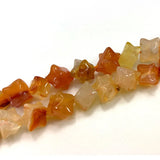 Carnelian Beads 15'' Irregular Stars DIY Agate Stone Loose Beads