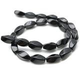 Natural Carnelian Twist Agate Beads for Jewelry Making 15inch