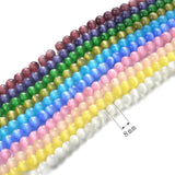 Natural Cat Eye Stone Beads Round Loose Spacer Beads Jewelry Making DIY 6 8 10mm