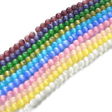 Natural Cat Eye Stone Beads Round Loose Spacer Beads Jewelry Making DIY 6 8 10mm