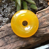 Chalcedony Agate Buckle Pendant Necklace Jewelry