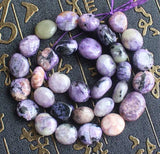 Natural Charoite 6-9mm Irregular Beads 15inch DIY Jewelry Making