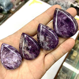 Charoite Pendant Gemstone Necklace For Women Men Gift