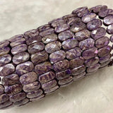 Natural Charoite Stone Bracelet Gemstone Bangle DIY Jewelry Gift