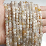 Cherry Blossom Agates Stone Beads Cube Square Shape Loose Stones Beads