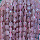 Cherry Quartz Beads Faceted Coin Square Loose Beads For Jewelry Making