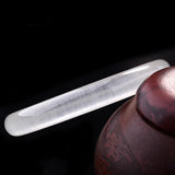 Chinese Ice Silk Jade Round Bracelet for Men and Women