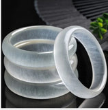 Hand-carved Wide Band Ice Silk Bracelet - Boutique Jewelry Men and Women