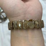 Chrysanthemum Stone Beads Bracelet Natural Stone DIY Jewelry