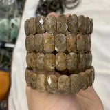 Chrysanthemum Stone Beads Bracelet Natural Stone Diy Jewelry Bracelet