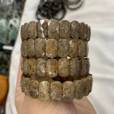 Chrysanthemum Stone Beads Bracelet Natural Stone DIY Jewelry