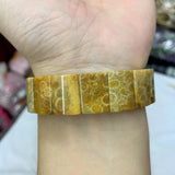 Chrysanthemum Stone Beads Bracelet for Women