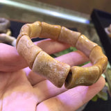 Chrysanthemum Stone Bead Bracelet Natural Stone DIY Jewelry Bracelet for Woman