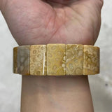 Natural Chrysanthemum Stone Beads Bracelet DIY Jewelry for Women