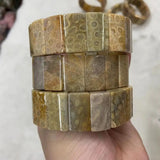 Natural Chrysanthemum Stone Beads Bracelet DIY Jewelry for Women