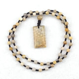 Chrysanthemum Stone Pendant for DIY Necklaces