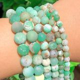 Matte Australian Jade Round Beads for Jewelry Making DIY