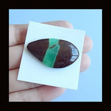 Natural Chrysoprase Cabochons Bead,Charms Women Jewelry Gift Gem