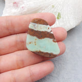 Natural Chrysoprase Cabochons Bead Charms Women Jewelry Gift Gem