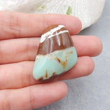 Natural Chrysoprase Cabochons Bead Charms Women Jewelry Gift Gem