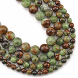Chrysoprase Green Jades Stone Beads for Jewelry Making