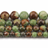 Chrysoprase Green Jades Stone Beads for Jewelry Making