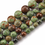 Chrysoprase Green Jades Stone Beads for Jewelry Making