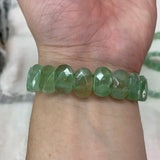 Natural Chrysoprase Stone Beads Bracelet GEM Stone DIY Jewelry