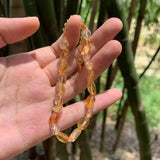 Natural Citrine Bracelet Irregular Stone Jewelry GEM Beads
