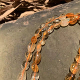 Natural Citrine Choker Necklace for Women