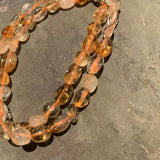 Natural Citrine Choker Necklace for Women
