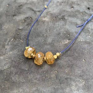 Citrine Choker Necklace Women High Jewelry