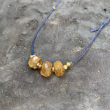 Citrine Choker Necklace Women High Jewelry