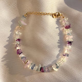 Natural Citrine Gravel Bracelet for Women
