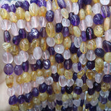 Natural Citrine Rose Quartz Amethyst Stone Beads for Jewelry Making