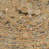 Natural Citrine Triangle Faceted Round Beads 8mm